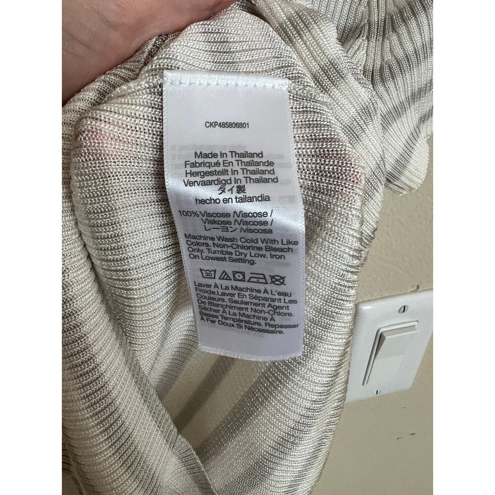 Madewell Micro-Rib Sweater Short-Sleeve Shirt - Picture 7 of 8